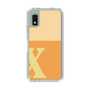 Slim Protection Case［ Original - initial two tone - X orange ］