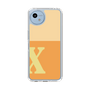 Slim Protection Case［ Original - initial two tone - X orange ］
