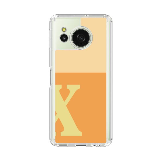 Slim Protection Case［ Original - initial two tone - X orange ］