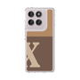 Slim Protection Case［ Original - initial two tone - X brown ］