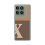 Slim Protection Case［ Original - initial two tone - X brown ］