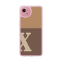 Slim Protection Case［ Original - initial two tone - X brown ］