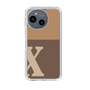 Slim Protection Case［ Original - initial two tone - X brown ］