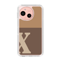 Slim Protection Case［ Original - initial two tone - X brown ］