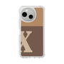 Slim Protection Case［ Original - initial two tone - X brown ］