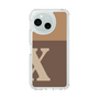 Slim Protection Case［ Original - initial two tone - X brown ］