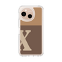Slim Protection Case［ Original - initial two tone - X brown ］
