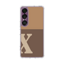 Slim Protection Case［ Original - initial two tone - X brown ］