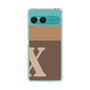 Slim Protection Case［ Original - initial two tone - X brown ］