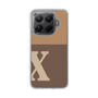 Slim Protection Case［ Original - initial two tone - X brown ］