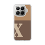 Slim Protection Case［ Original - initial two tone - X brown ］