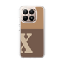 Slim Protection Case［ Original - initial two tone - X brown ］