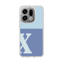 Slim Protection Case［ Original - initial two tone - X blue ］