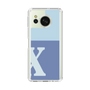 Slim Protection Case［ Original - initial two tone - X blue ］