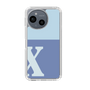 Slim Protection Case［ Original - initial two tone - X blue ］