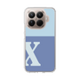Slim Protection Case［ Original - initial two tone - X blue ］
