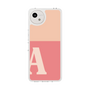 Slim Protection Case［ Original - initial two tone - A pink ］