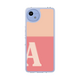 Slim Protection Case［ Original - initial two tone - A pink ］
