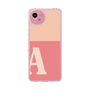 Slim Protection Case［ Original - initial two tone - A pink ］