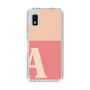 Slim Protection Case［ Original - initial two tone - A pink ］