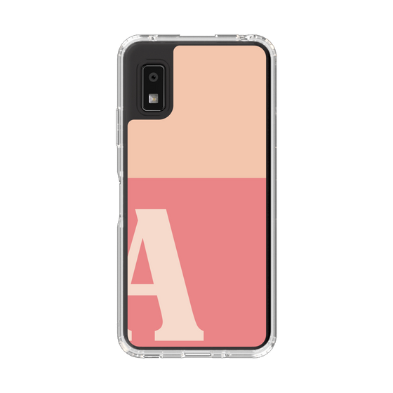 Slim Protection Case［ Original - initial two tone - A pink ］