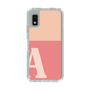 Slim Protection Case［ Original - initial two tone - A pink ］