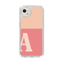 Slim Protection Case［ Original - initial two tone - A pink ］