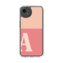 Slim Protection Case［ Original - initial two tone - A pink ］