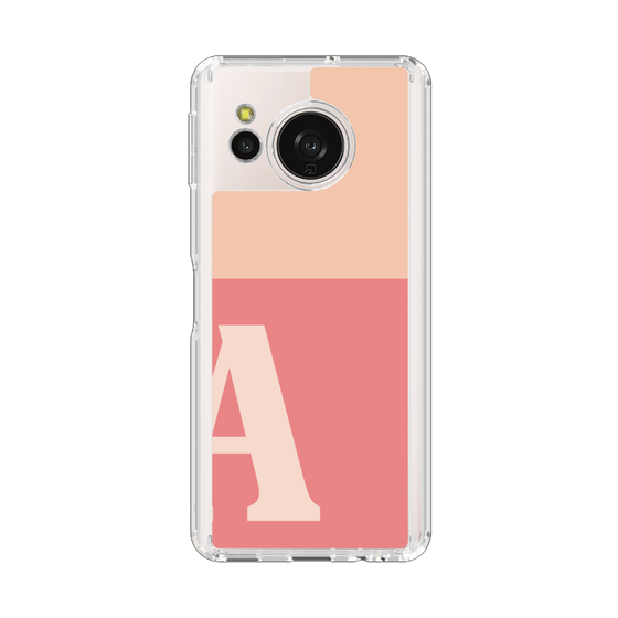 Slim Protection Case［ Original - initial two tone - A pink ］