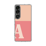 Slim Protection Case［ Original - initial two tone - A pink ］