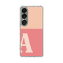 Slim Protection Case［ Original - initial two tone - A pink ］