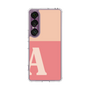 Slim Protection Case［ Original - initial two tone - A pink ］