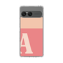 Slim Protection Case［ Original - initial two tone - A pink ］