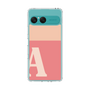 Slim Protection Case［ Original - initial two tone - A pink ］