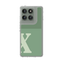 Slim Protection Case［ Original - initial two tone - X green ］