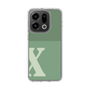 Slim Protection Case［ Original - initial two tone - X green ］