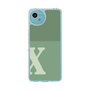 Slim Protection Case［ Original - initial two tone - X green ］
