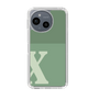 Slim Protection Case［ Original - initial two tone - X green ］
