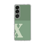 Slim Protection Case［ Original - initial two tone - X green ］