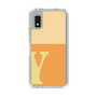 Slim Protection Case［ Original - initial two tone - Y orange ］