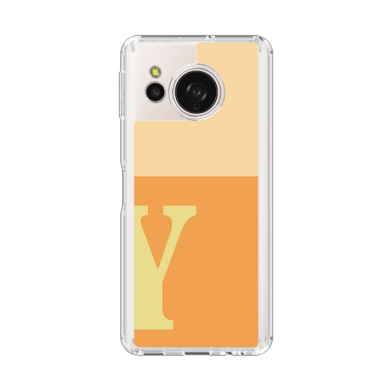 Slim Protection Case［ Original - initial two tone - Y orange ］