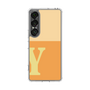 Slim Protection Case［ Original - initial two tone - Y orange ］