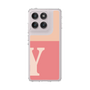 Slim Protection Case［ Original - initial two tone - Y pink ］