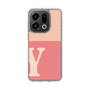 Slim Protection Case［ Original - initial two tone - Y pink ］