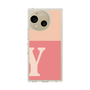 Slim Protection Case［ Original - initial two tone - Y pink ］