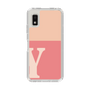 Slim Protection Case［ Original - initial two tone - Y pink ］