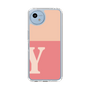 Slim Protection Case［ Original - initial two tone - Y pink ］
