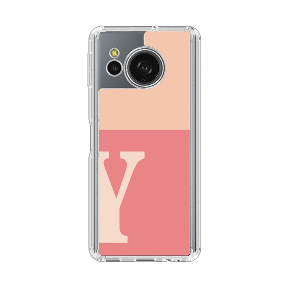 Slim Protection Case［ Original - initial two tone - Y pink ］