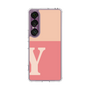 Slim Protection Case［ Original - initial two tone - Y pink ］
