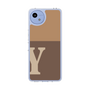 Slim Protection Case［ Original - initial two tone - Y brown ］